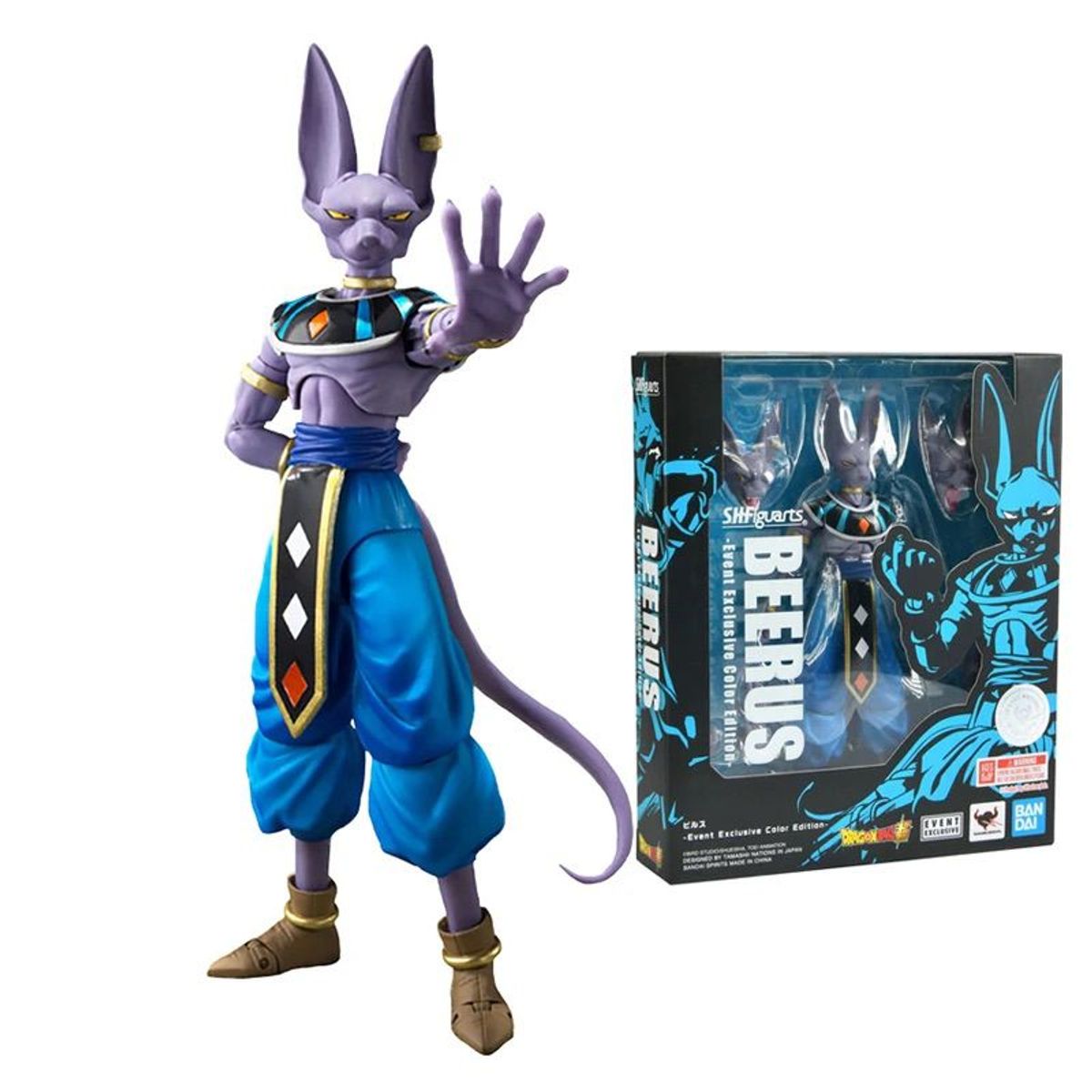 BANDAI - SDCC 2021 Bills SH Figuarts Beerus Evento Exclusivo