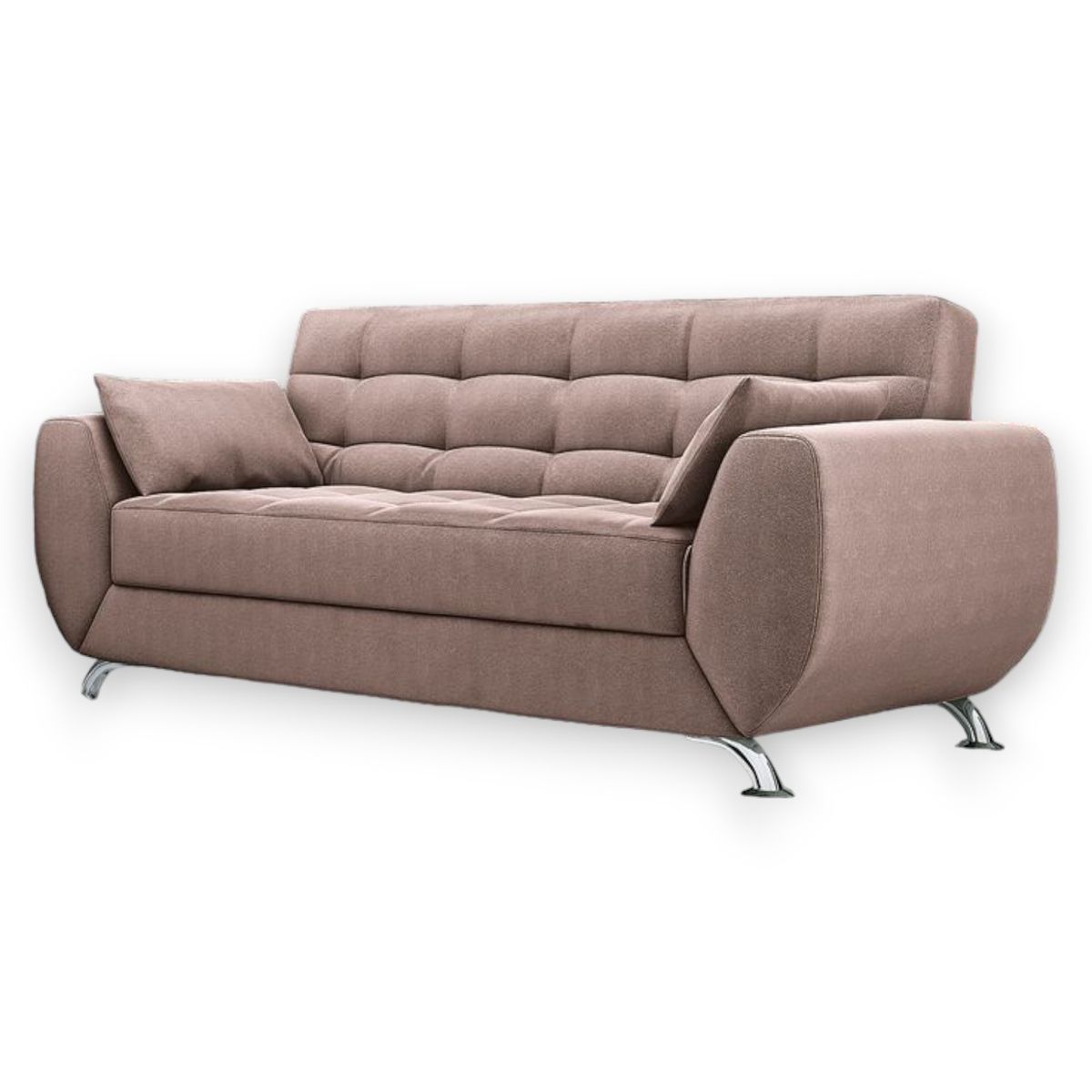 GENERICO - Sofá 3 Cuerpos Colima - Beige Oscuro