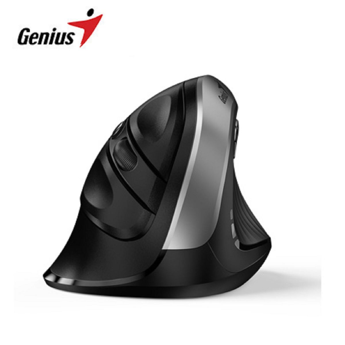 GENIUS - MOUSE GENIUS ERGO 8250S WIRELESS VERTICAL 6-BOT ERGONOMICO SILVER GREY