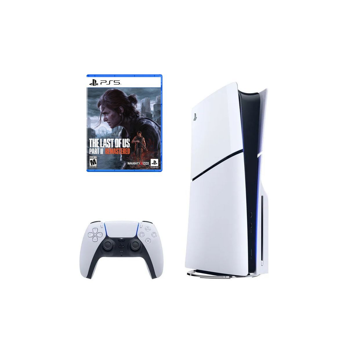 SONY - Consola Playstation 5 Slim Lectora de Discos + The Last of Us 2