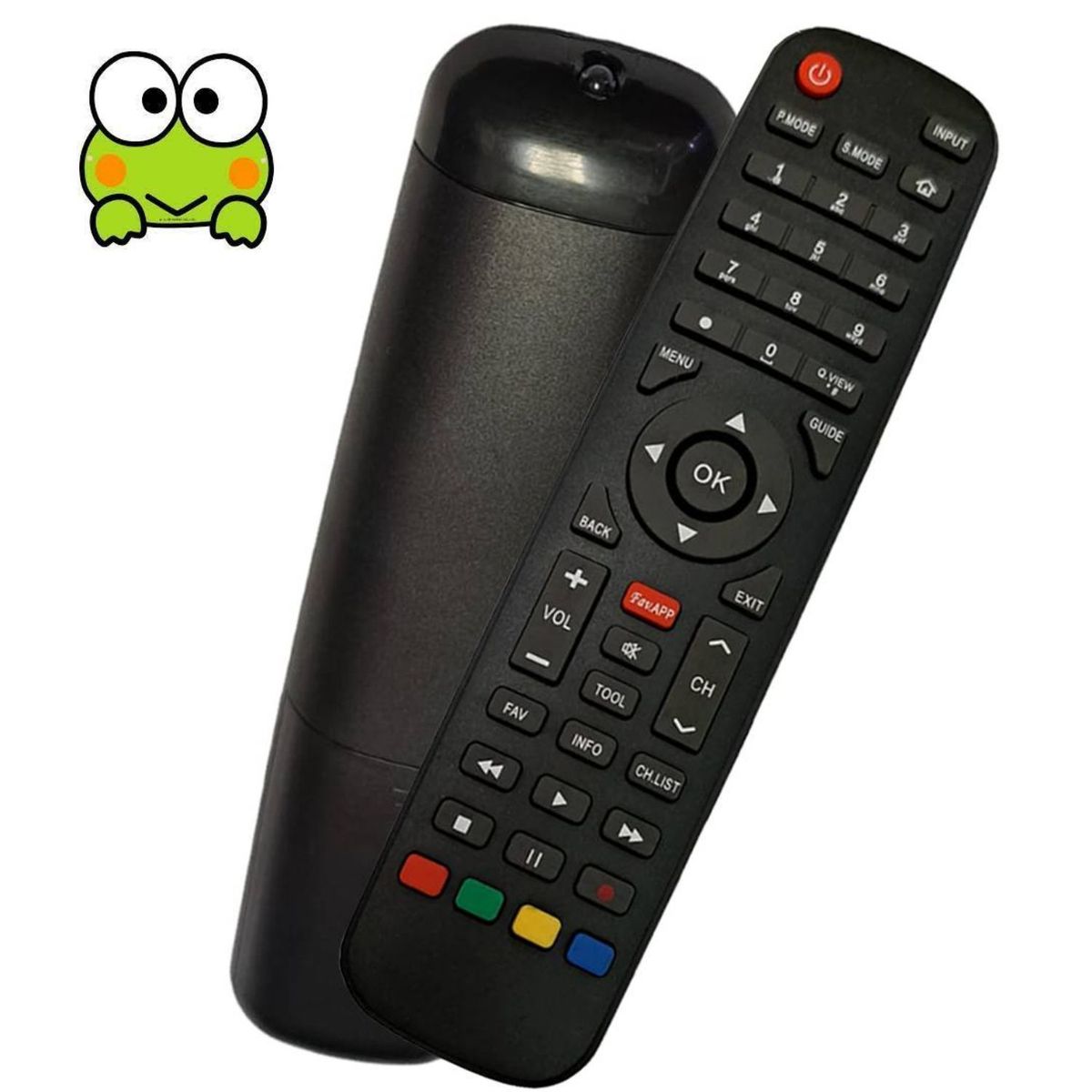 UNIVERSAL - Control Remoto Para Tv Smart Haier Nuevo Modelo  Pilas