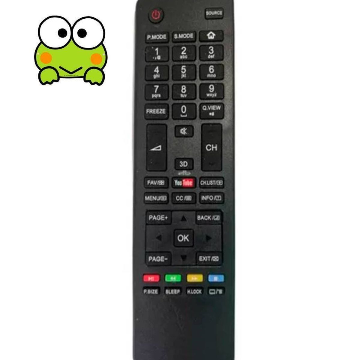 UNIVERSAL - Control Remoto Haier Smart tv Pilas
