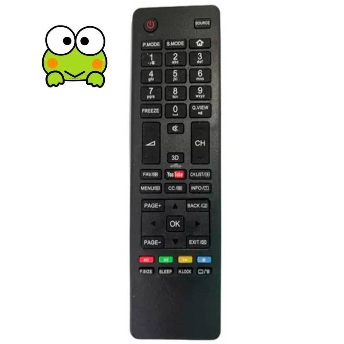 UNIVERSAL - Control Remoto Haier Smart tv Pilas