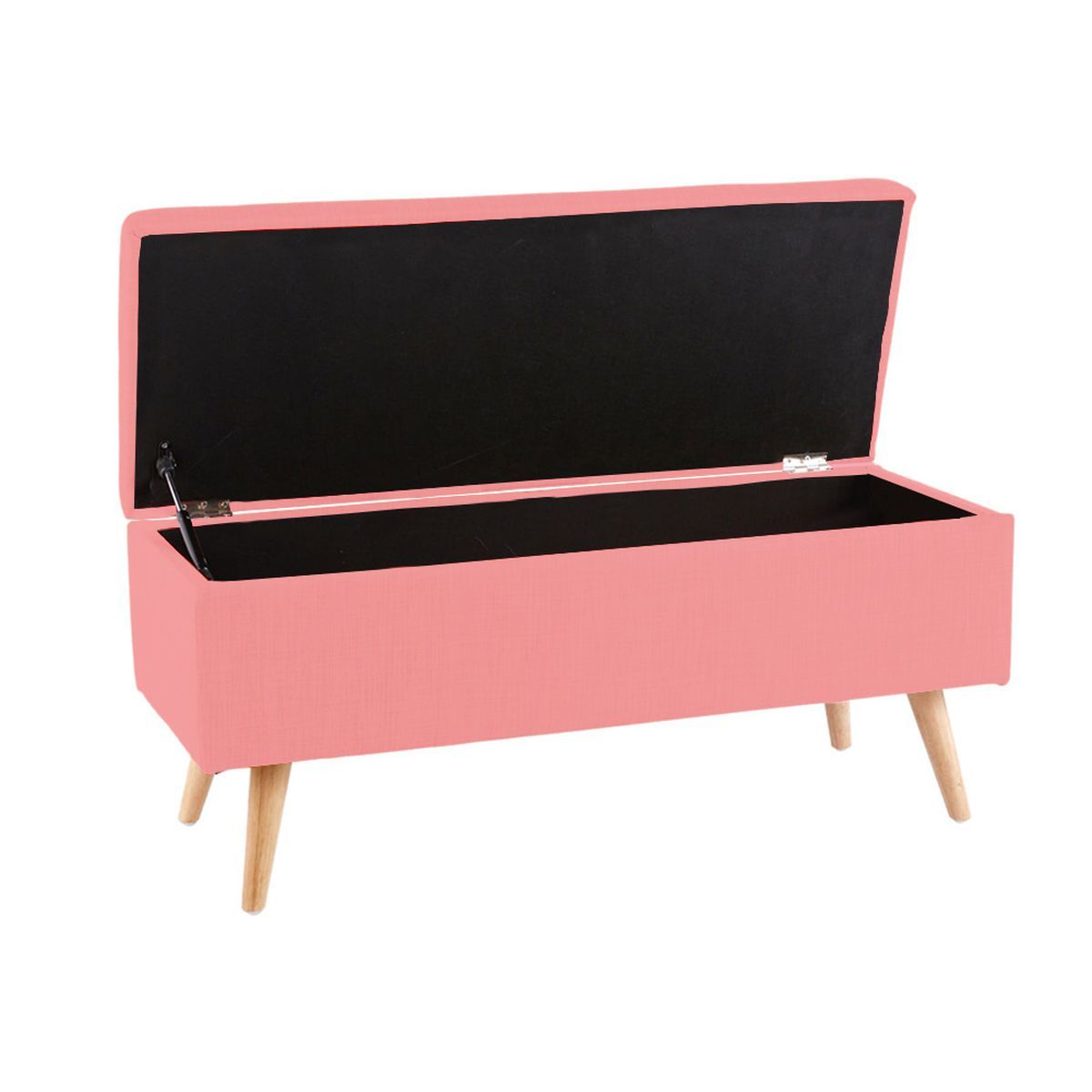 HOME PREMIUM - Banqueta Baul Home Premium Tinny Rosado