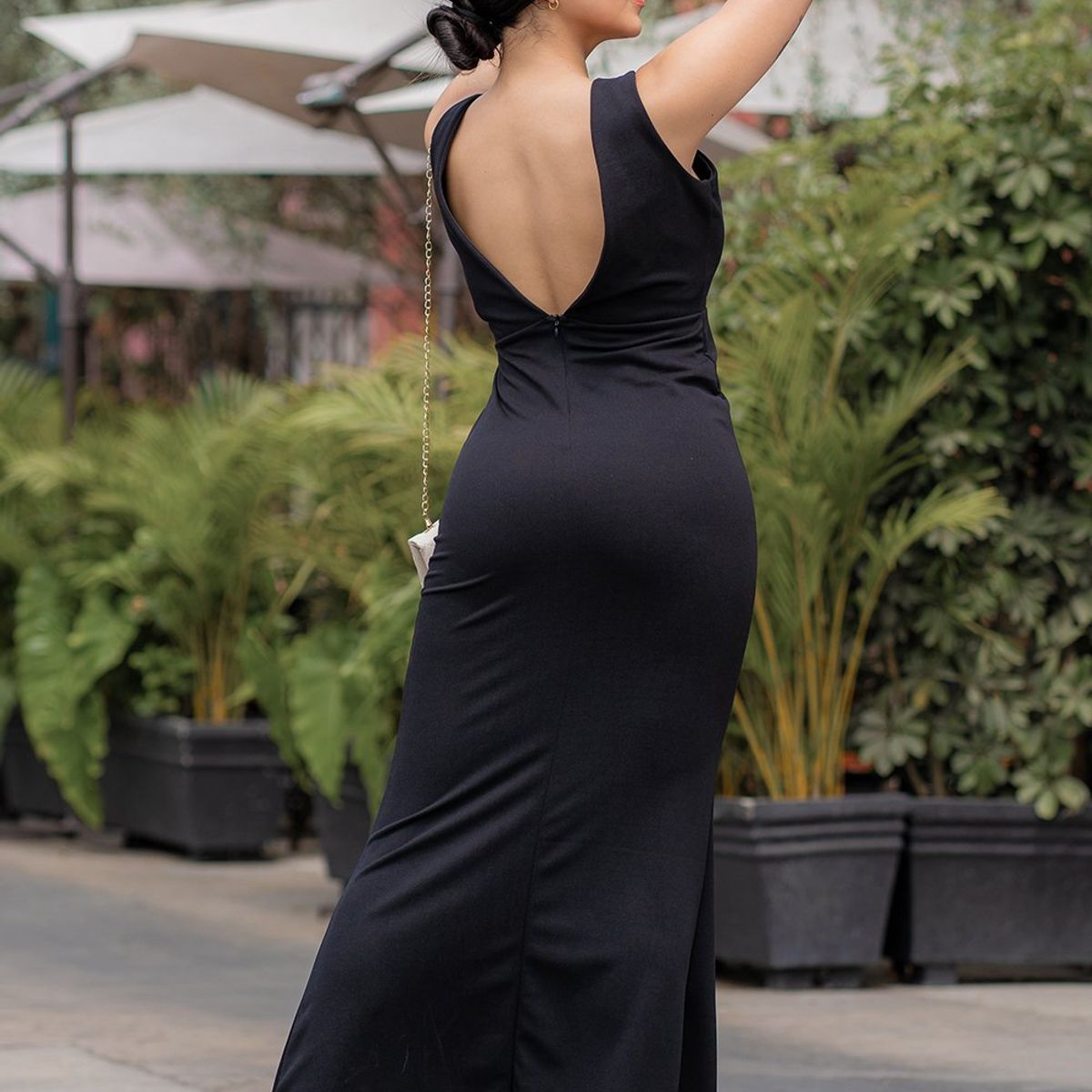 GENERICO - Vestido aurora color negro Estacion 108