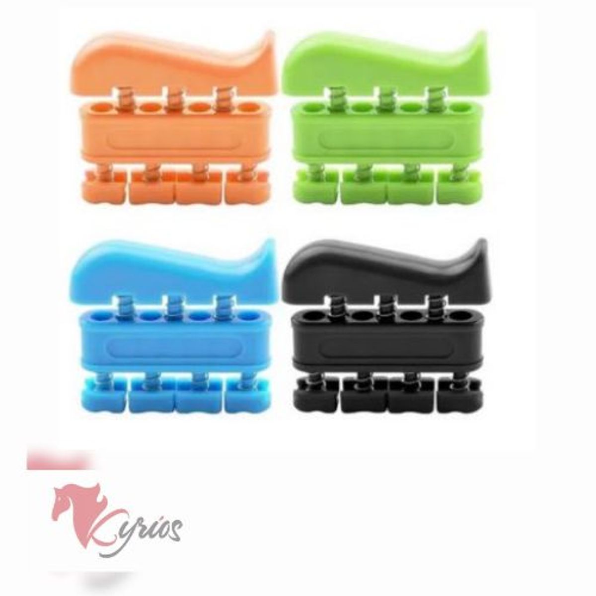 GENERICO - Fortalecedor de Dedos Pack 5 de Piezas