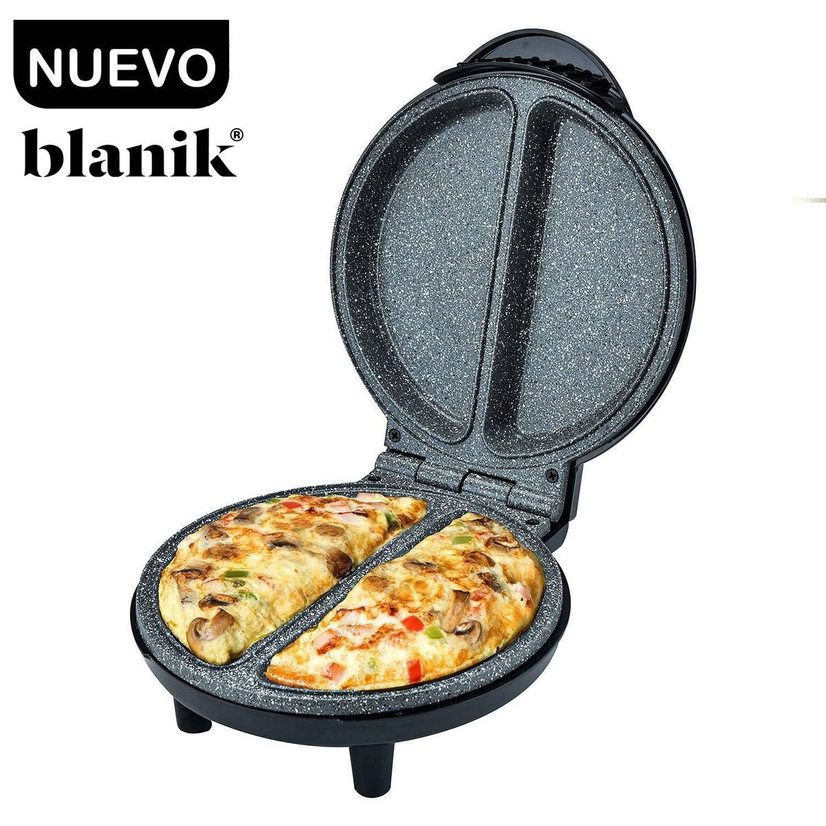 BLANIK - Omelette Maker BOM040 Negro