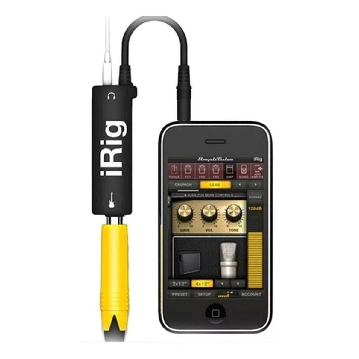 GENERICO - Irig Adaptador Para Guitarra Interfaz conexión a iPhone Ipad