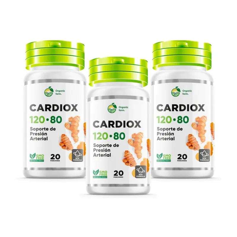 GENERICO - Cardiox Suplemento Diuretico Natural Pack 3x2