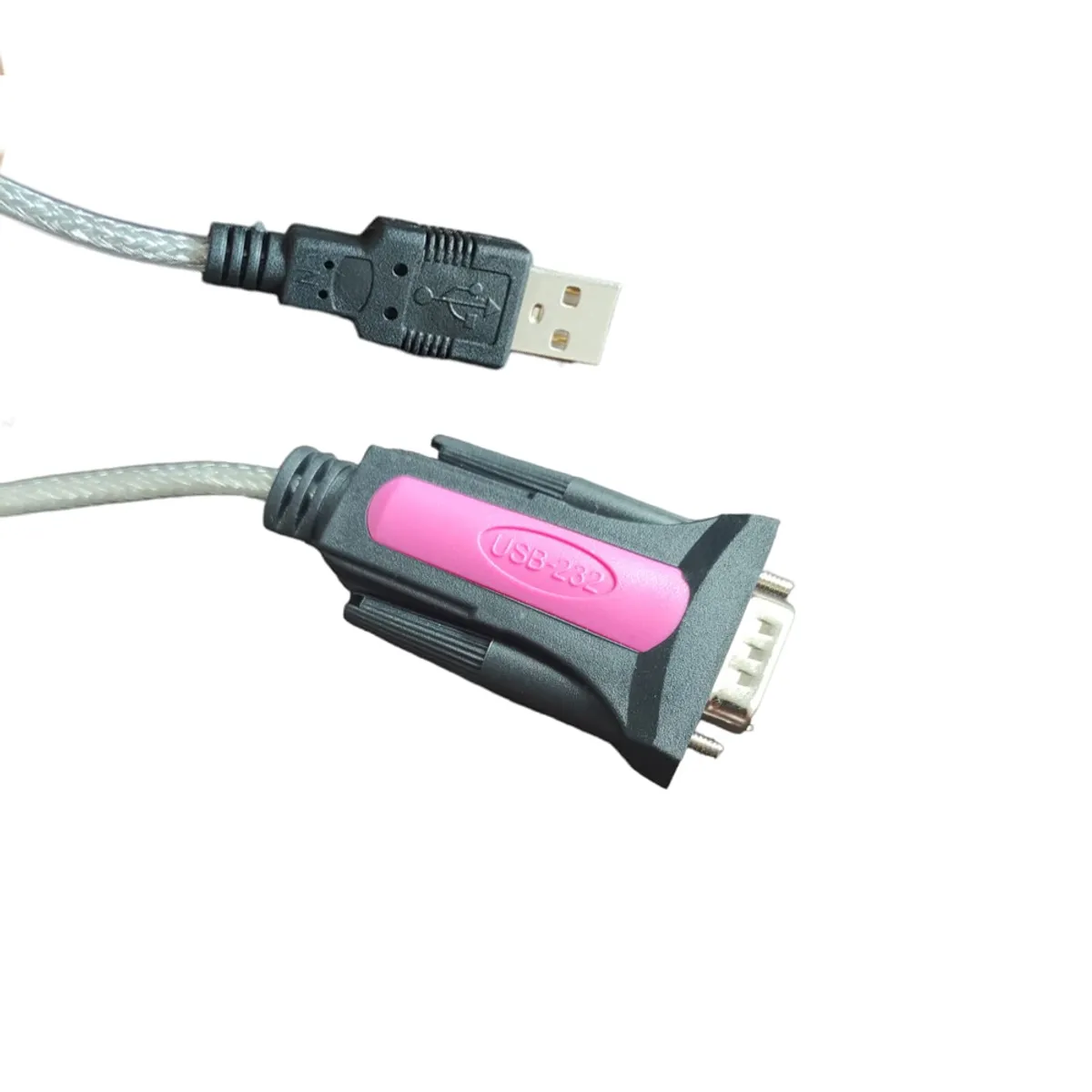 GENERICO - Cable Adaptador USB a Serie RS232 DB9 Serial 1.5 metros