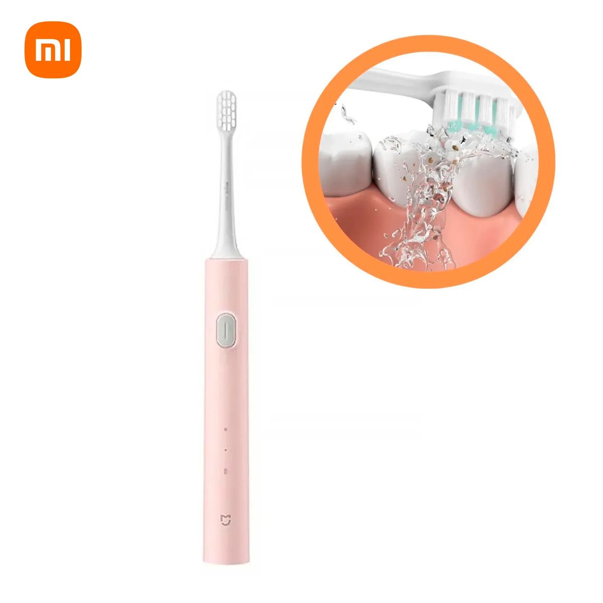 MIJIA - Cepillo de Dientes Electrico Xiaomi T100 Rosado Mijia