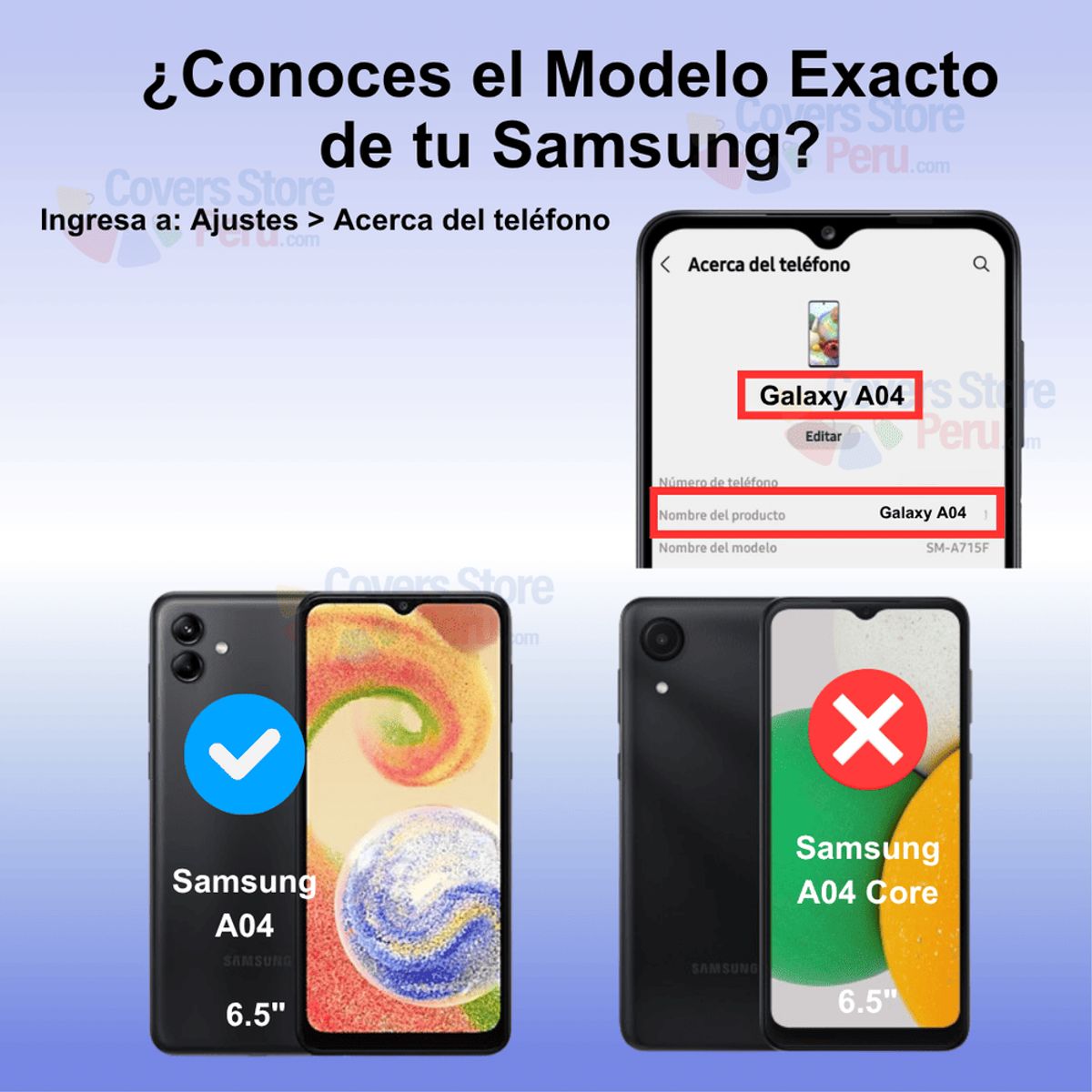 GENERICO - Mica para Samsung A04 Cerámica Anti-Espía Antishock Resistente