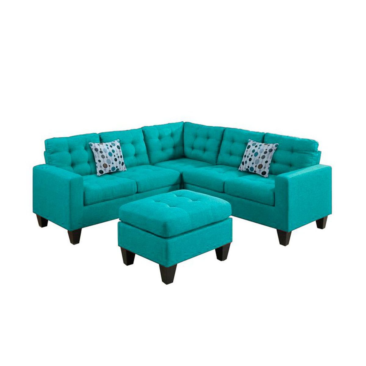 HOME PREMIUM - Esquinero Home Premium Teo Turquesa