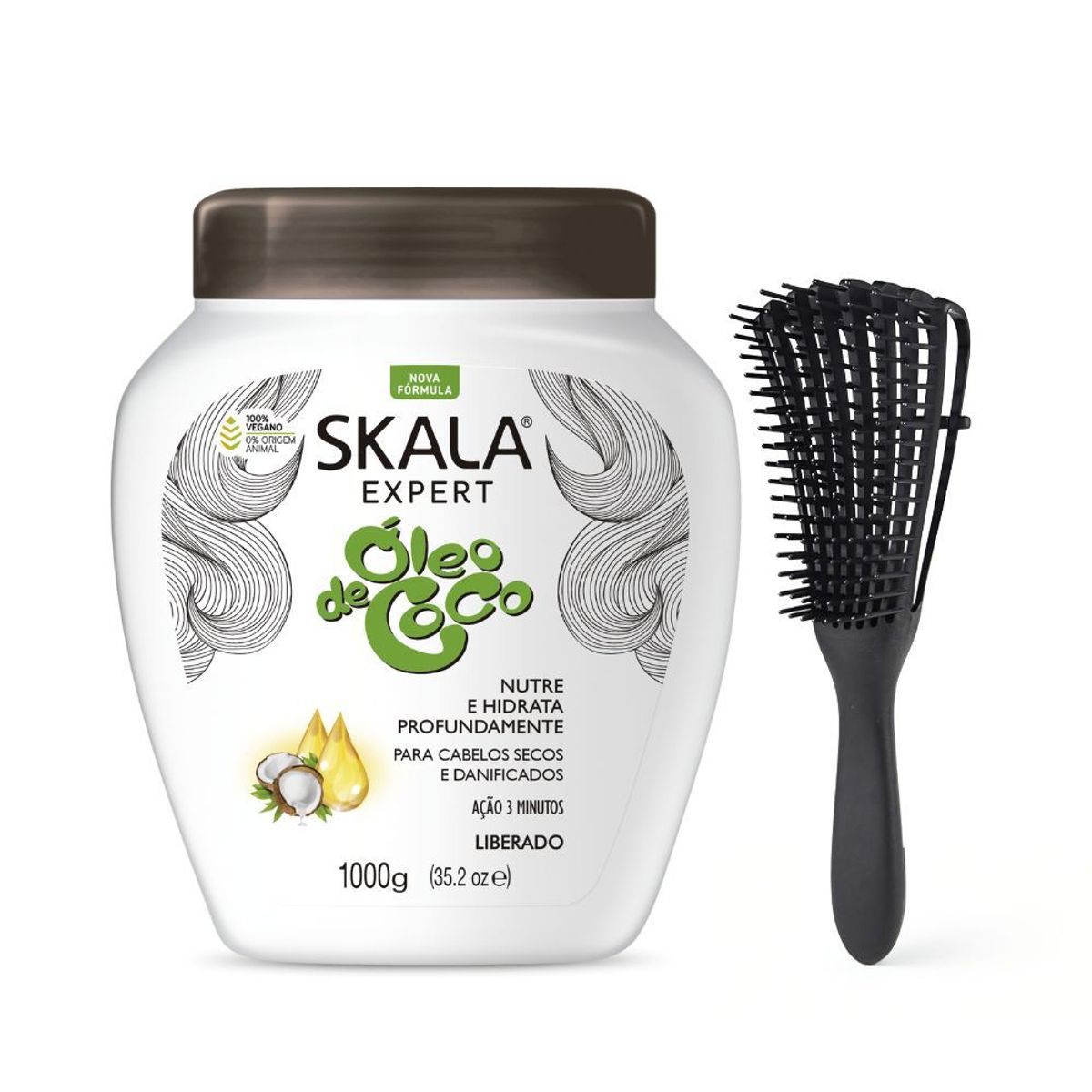 SKALA - Crema Tratamiento Capilar Óleo de Coco Skala Expert 1000g