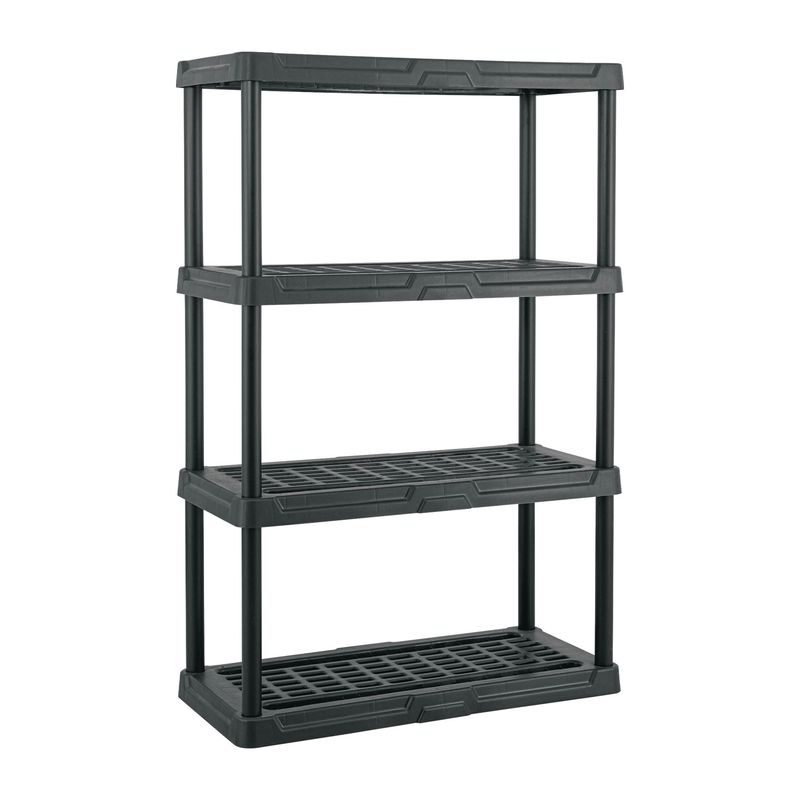 PRETUL - Estante plástico amplio 36" x 17", 4 repisas