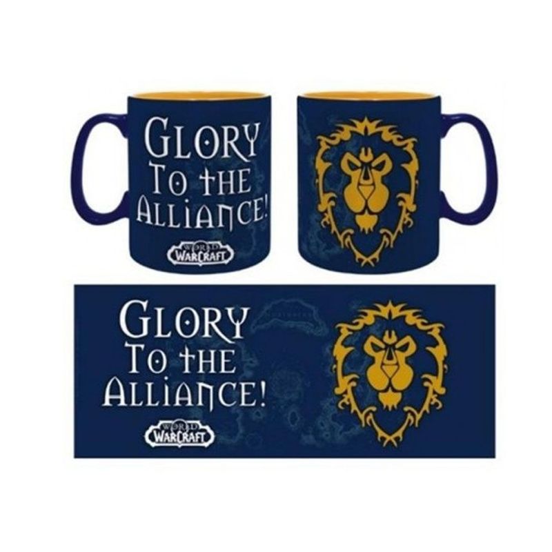 ABYSSE AMERICA - TAZA DE WORLD OF WARCRAFT ALLIANCE 16OZ