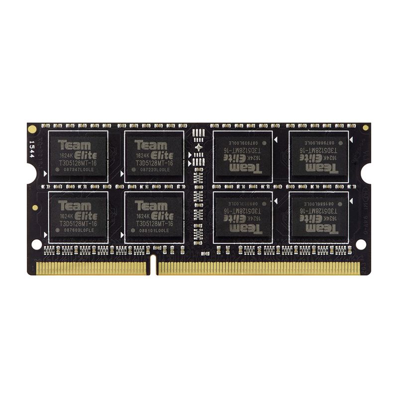 TEAM GROUP - MEMORIA RAM SODIMM TEAM GROUP ELITE 4GB DDR3 P/N: TED3L4G1600C11-SBK