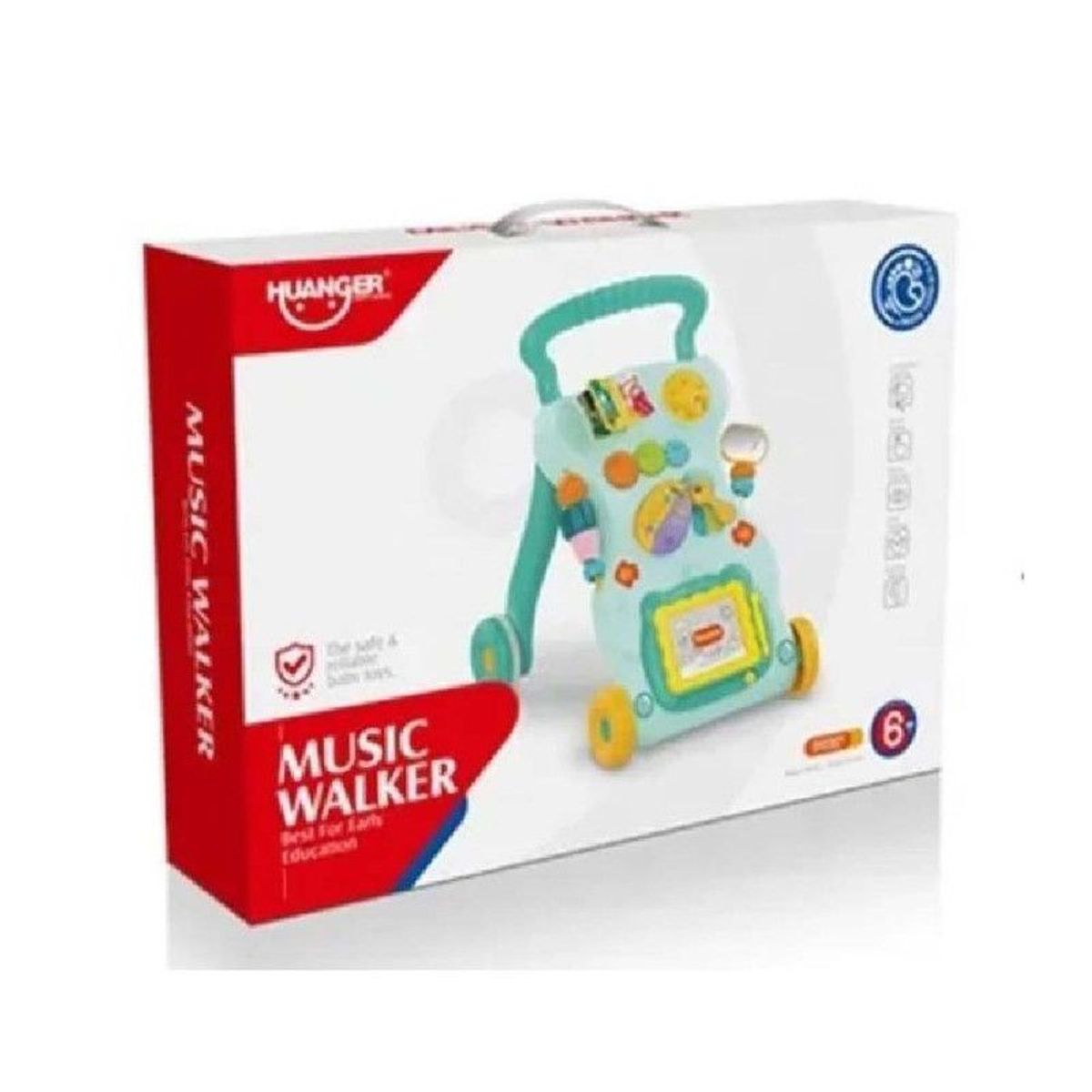 GENERICO - Juguete Didáctico Caminador Musical con Llave