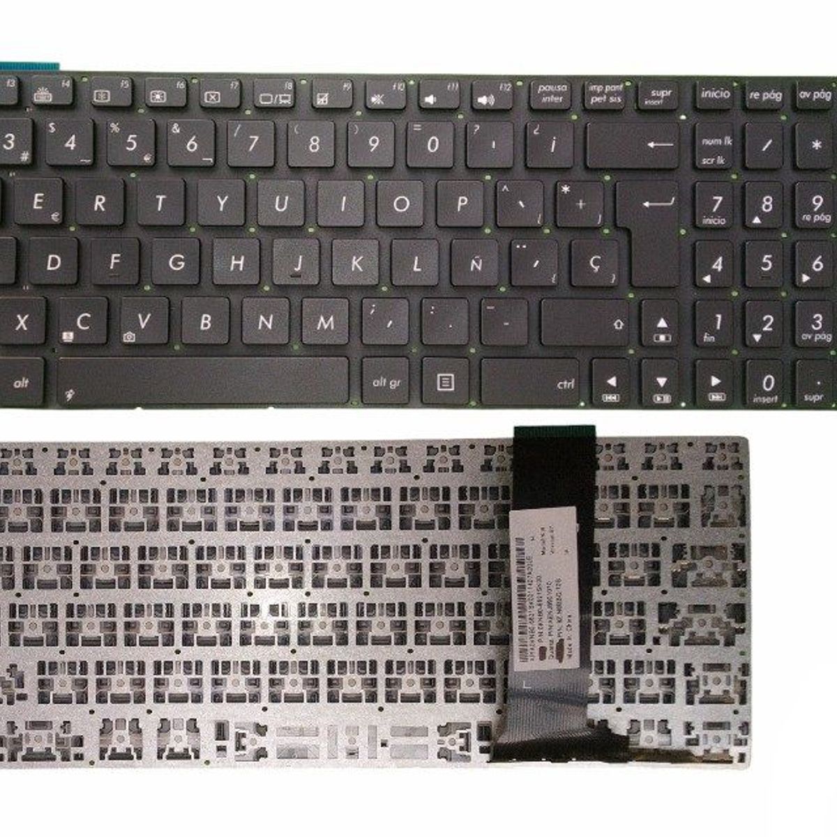 GENERICO - Teclado Asus n56 N56jk N56jn N56jr N56vb N56vj N76 N76v N76