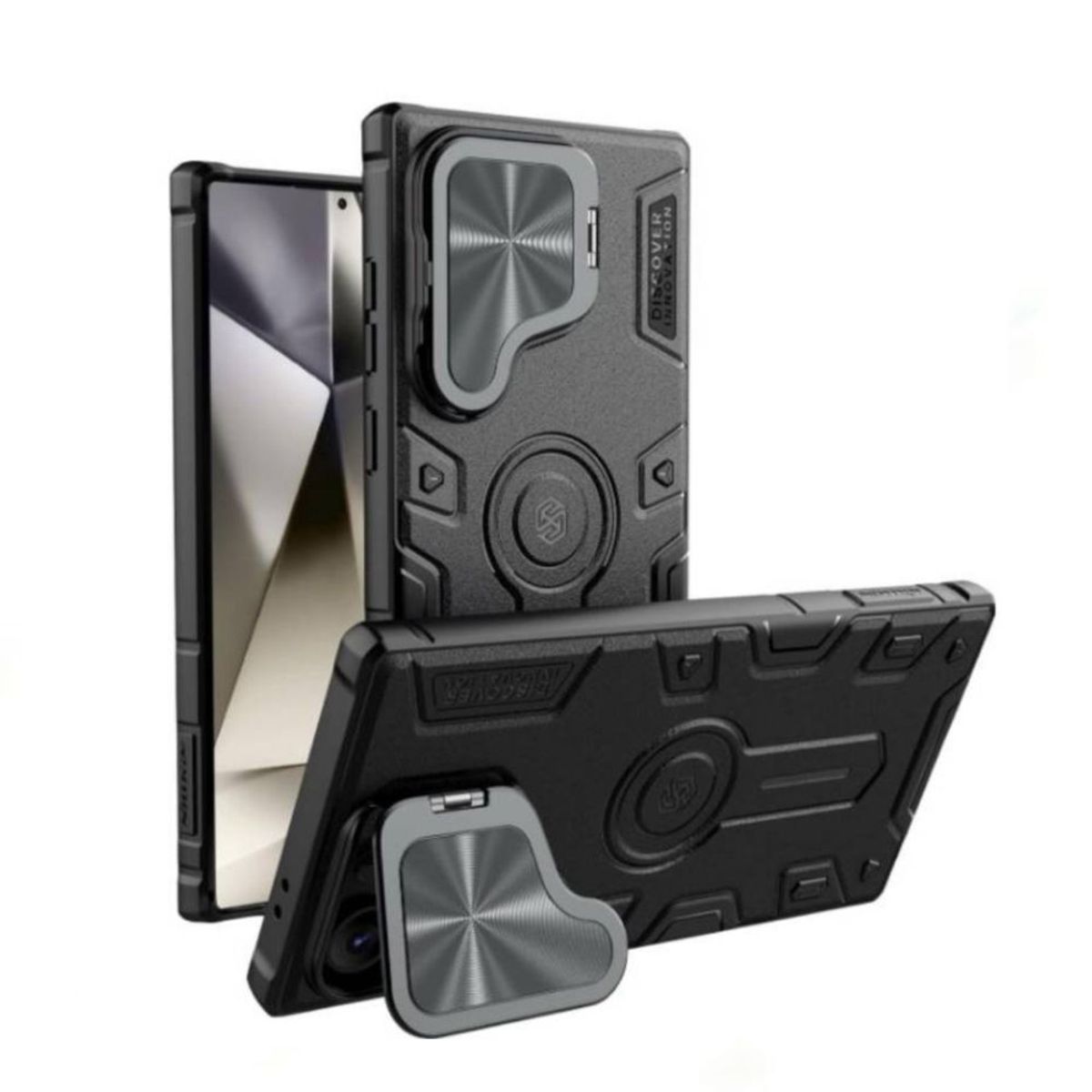 NILLKIN - CASE NILLKIN ARMOR SAMSUNG GALAXY S24 ULTRA - Negro