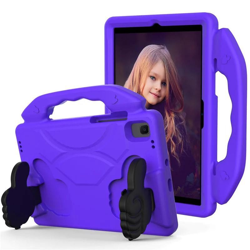 FUNDAANTIGOLPES - Funda de Goma Diseño para Tablet Samsung Galaxy tab A9 plus 11 Morado