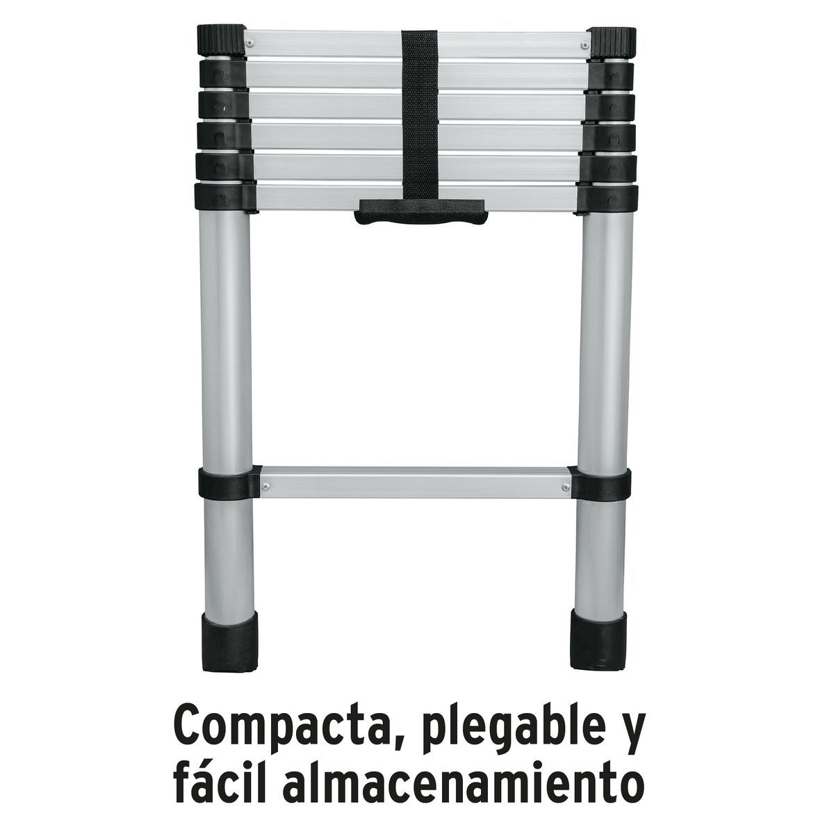 TRUPER - Escalera telescópica13 peldaños tipo II capacidad 102kg 101904 Truper