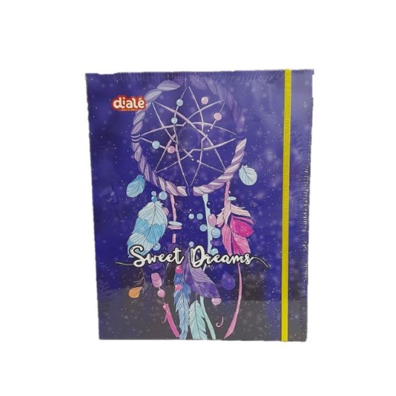 GENERICO - CUADERNO ANILLADO CUADRICULADO  A4 DE 140 HOJAS - SWEET