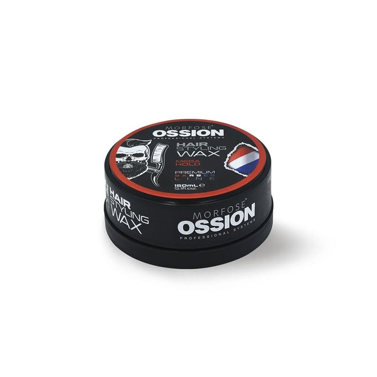 OSSION - Cera Fijadora Cabello MEGA HOLD 150gr Barbería OSSION