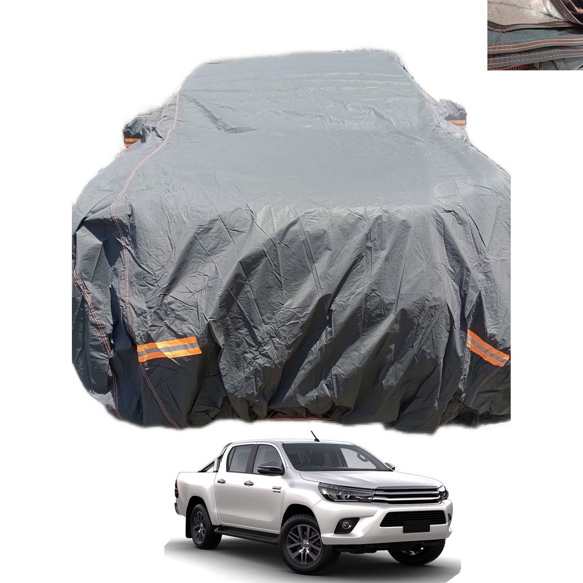 GENERICO - Cobertor camioneta  Pick Up 4x4  ó 4x2 Funda universal