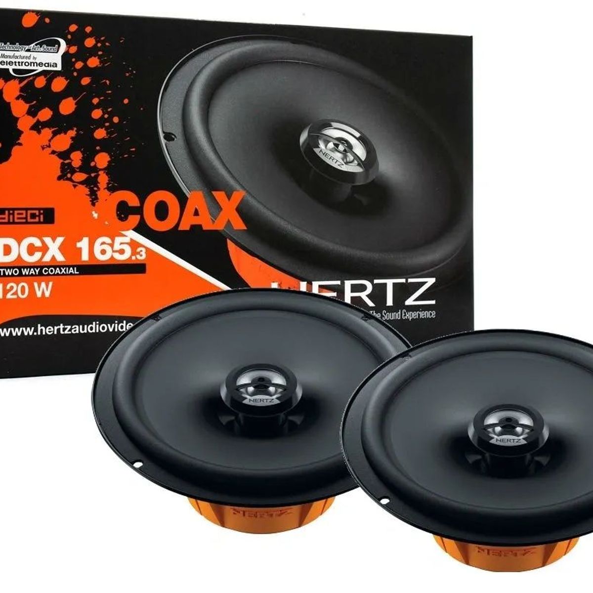 HERTZ - Set De Parlantes Hertz Serie Dcx165.3 Dieci 6.5