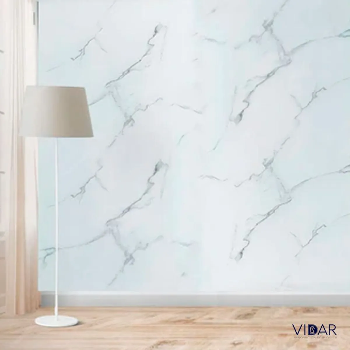 VIDAR - PANEL MARMOL SPC CALACATTA WHITE - VENTA POR UNIDAD