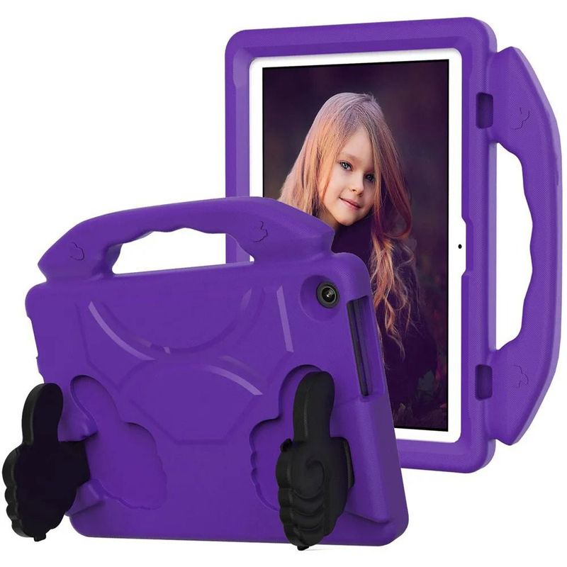 FUNDAANTIGOLPES - Funda de Goma con Diseño para Tablet Huawei Matepad SE 10.4 Morado