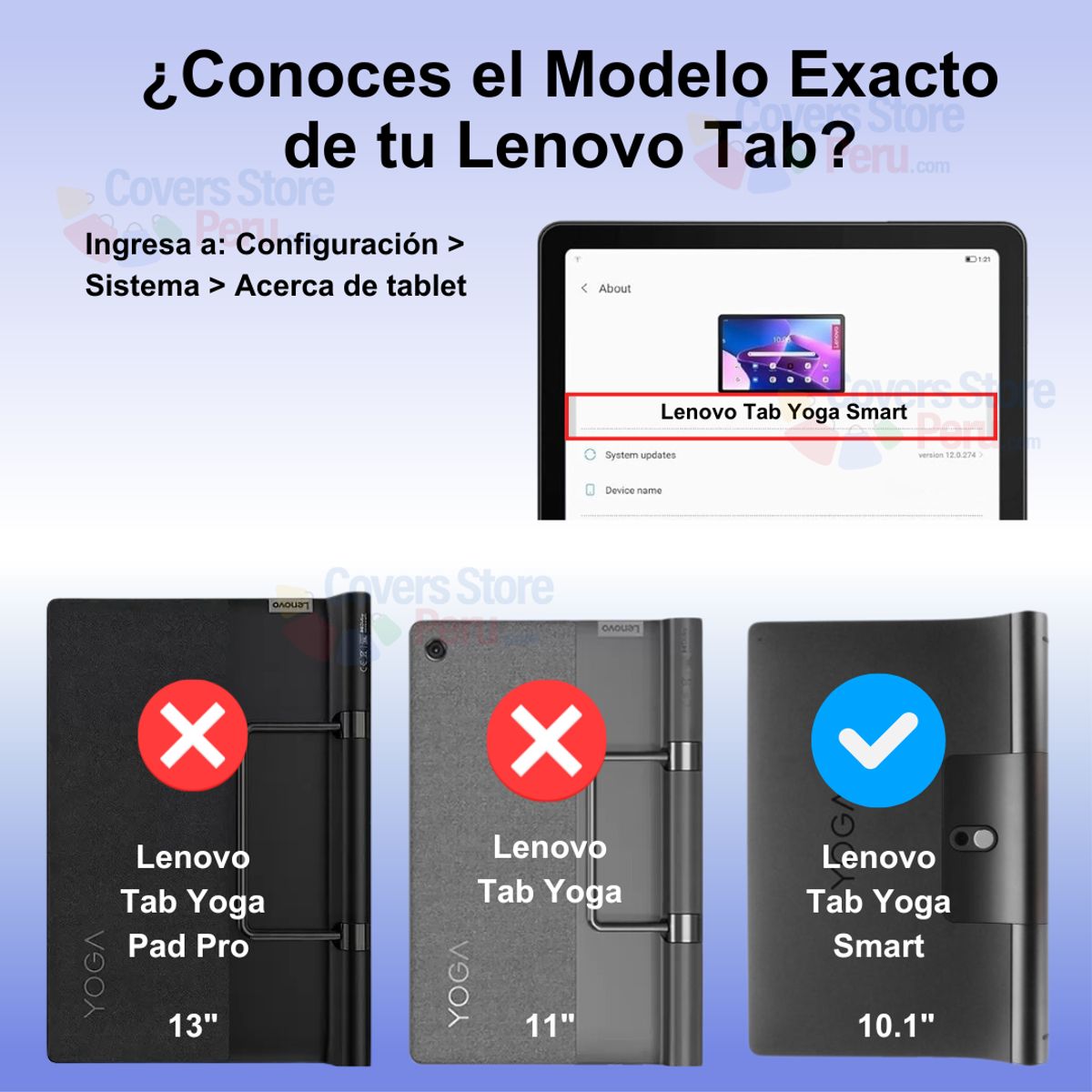 GENERICO - Funda para Lenovo Tab Yoga Smart 101 de Maleta Goma Negra Resistente
