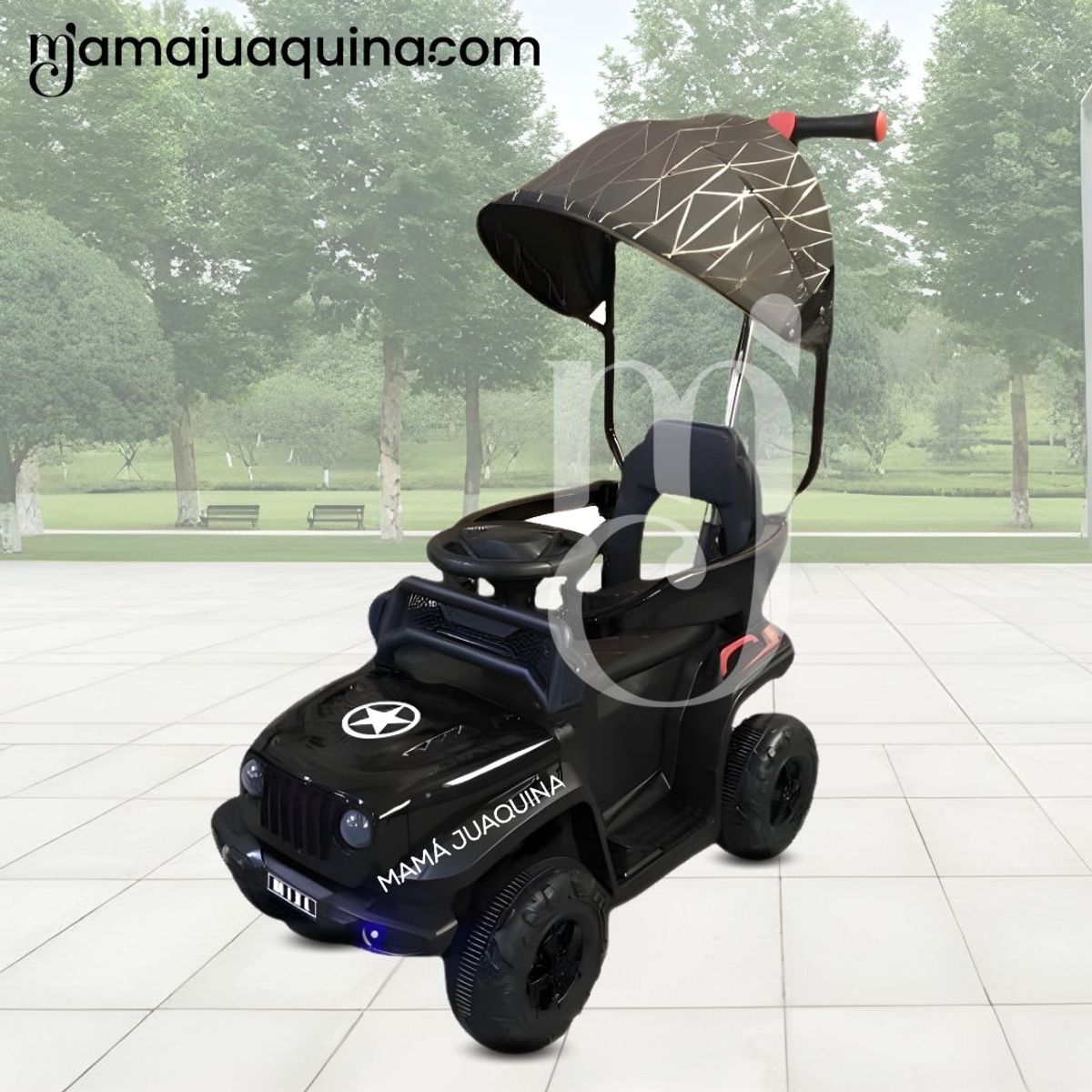 JEEP - Correpasillo Guiador JEEP «FANTAISIE NITRO» Black