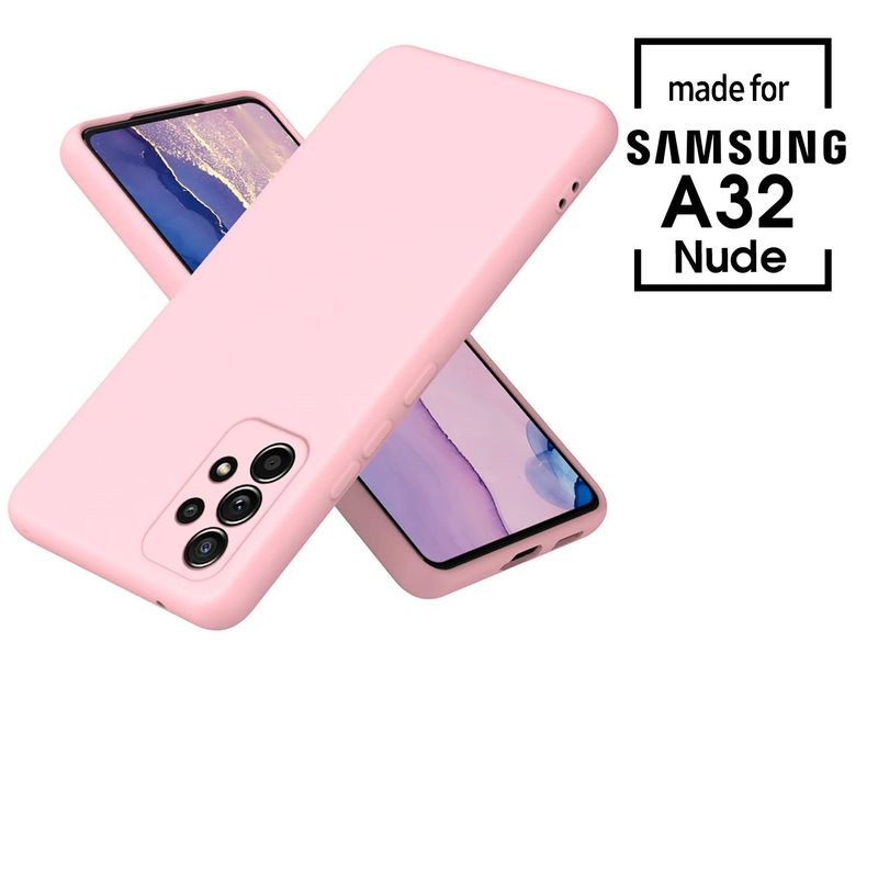 SAMSUNG - Silicone Case Para Samsung A32 Nude