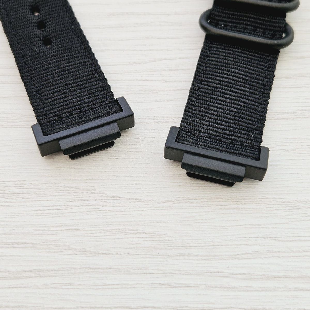 GENERICO - Correa Nylon Repuesto para CASIO G-SHOCK GA-2100 - Negro