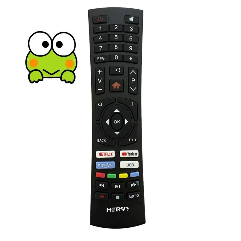 GENERICO - Control Remoto Para Tv Smart Miray Con AmazonNetflix directo