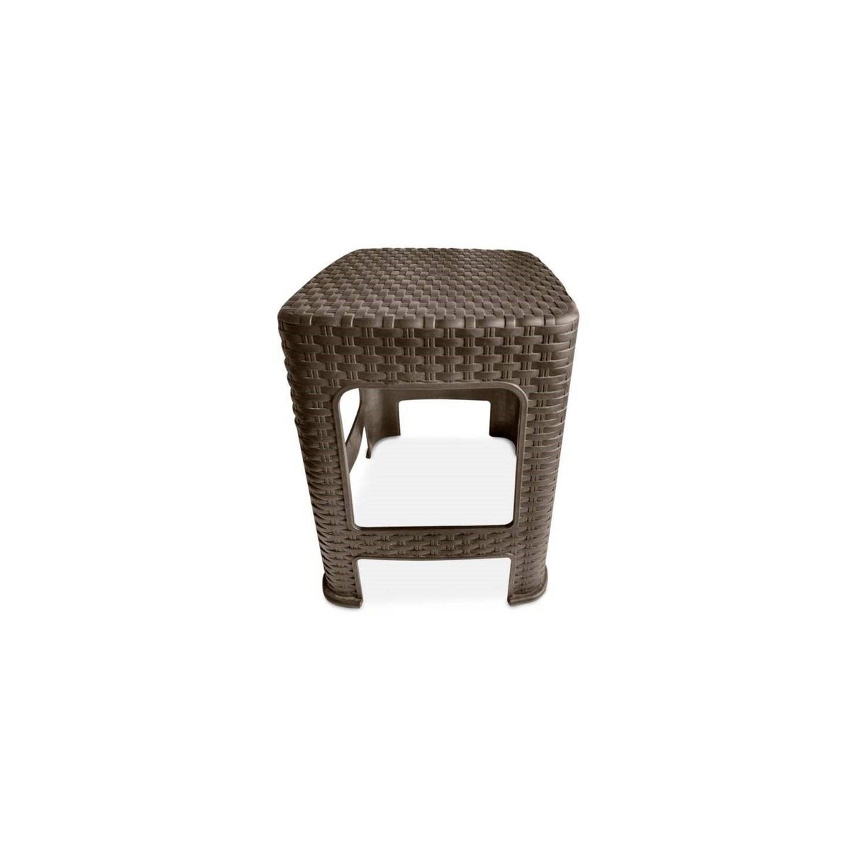 GENERICO - Banco Banquito Modelo Tipo Ratán Plástico