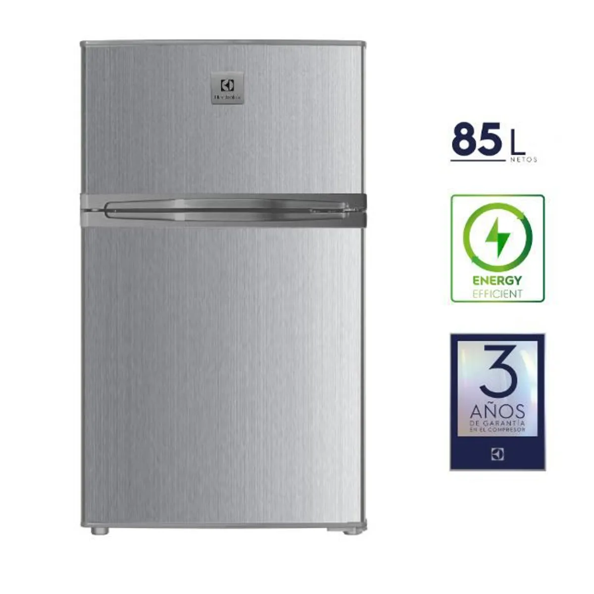 ELECTROLUX - Minibar Electrolux Dos Puertas Frost 85L Gris-ERTM87G2HQS