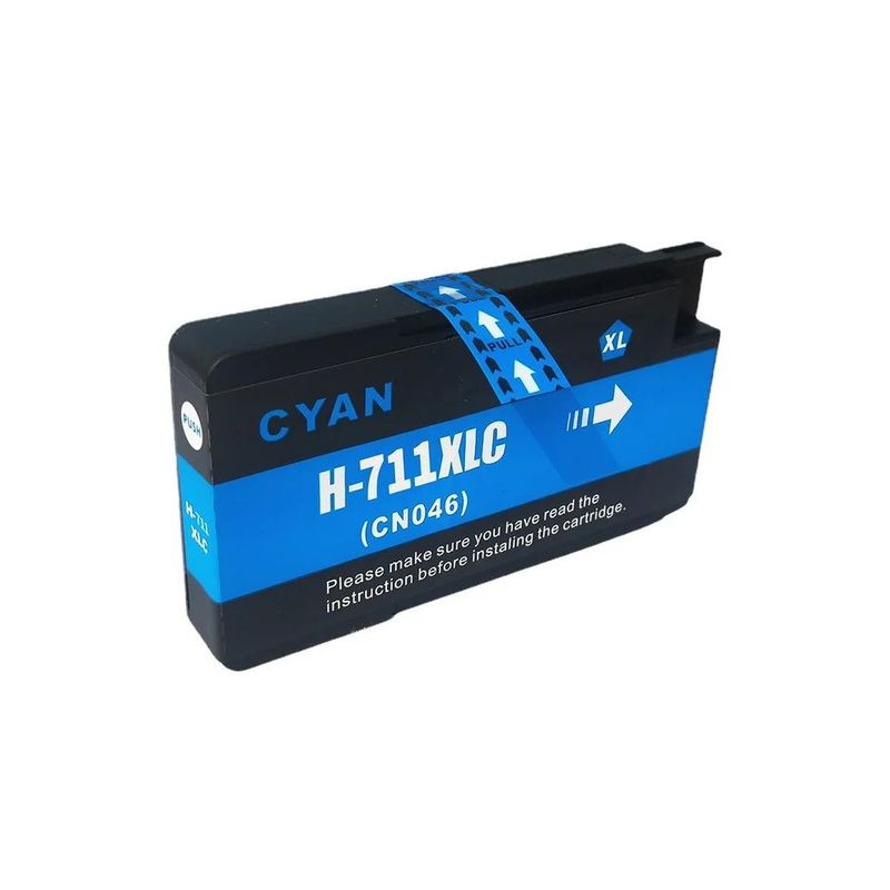 HP - Cartucho 711 XL AZUL IMPRESORA T120 T520 Tinta 711 CIAN