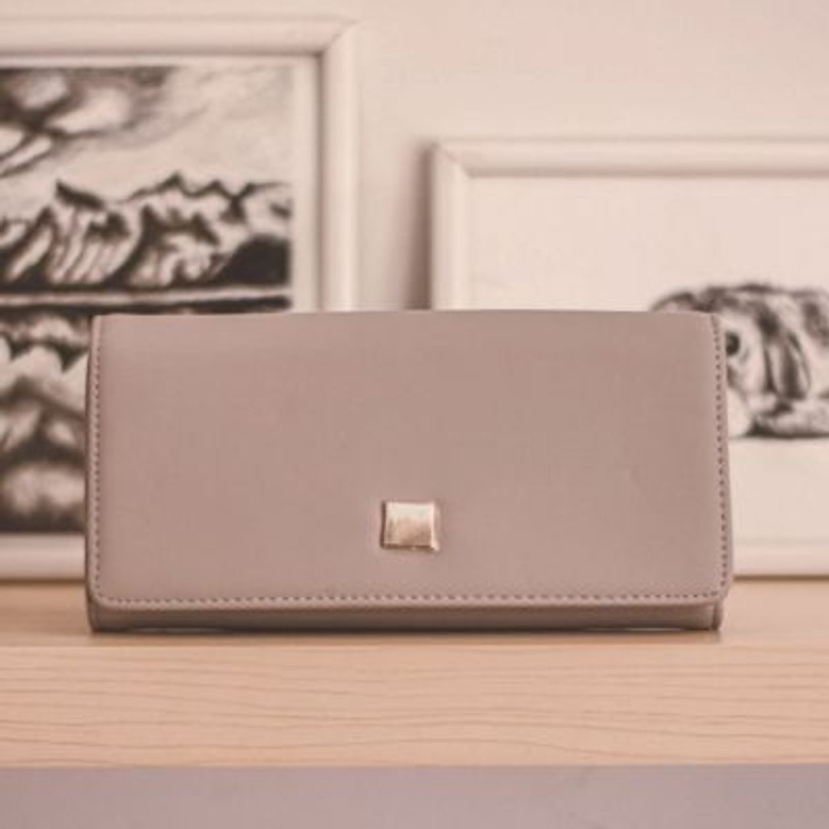 BELIA - Billetera Casual para Mujer París  Beige