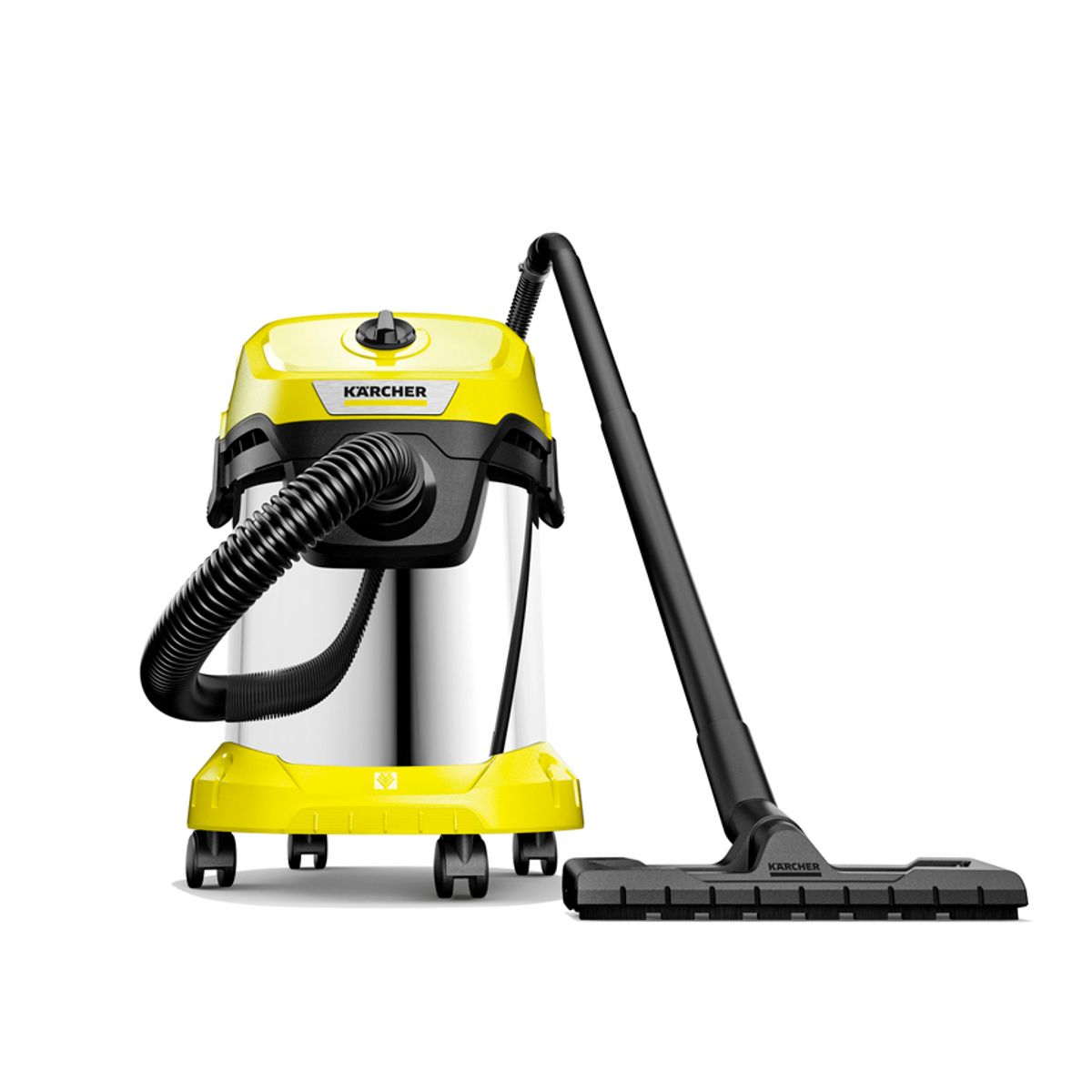 KARCHER - Aspiradora de polvo y agua WD3S 1000W 17L Karcher