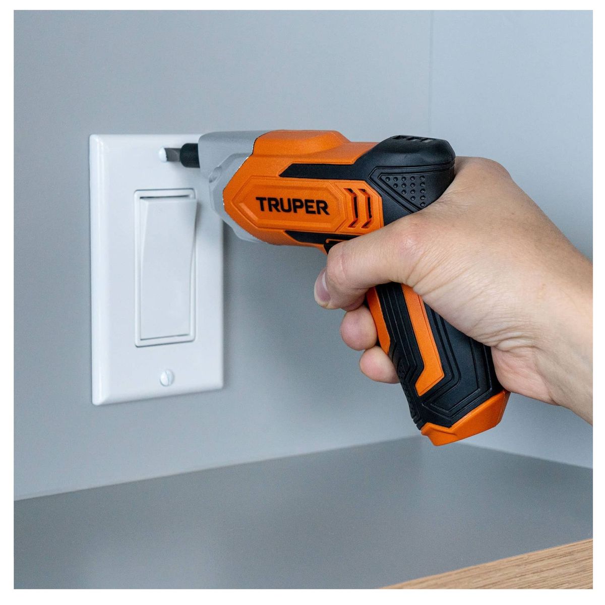 TRUPER - Kit destornillador inalámbrico atornillador adaptador magnético 13Pzs