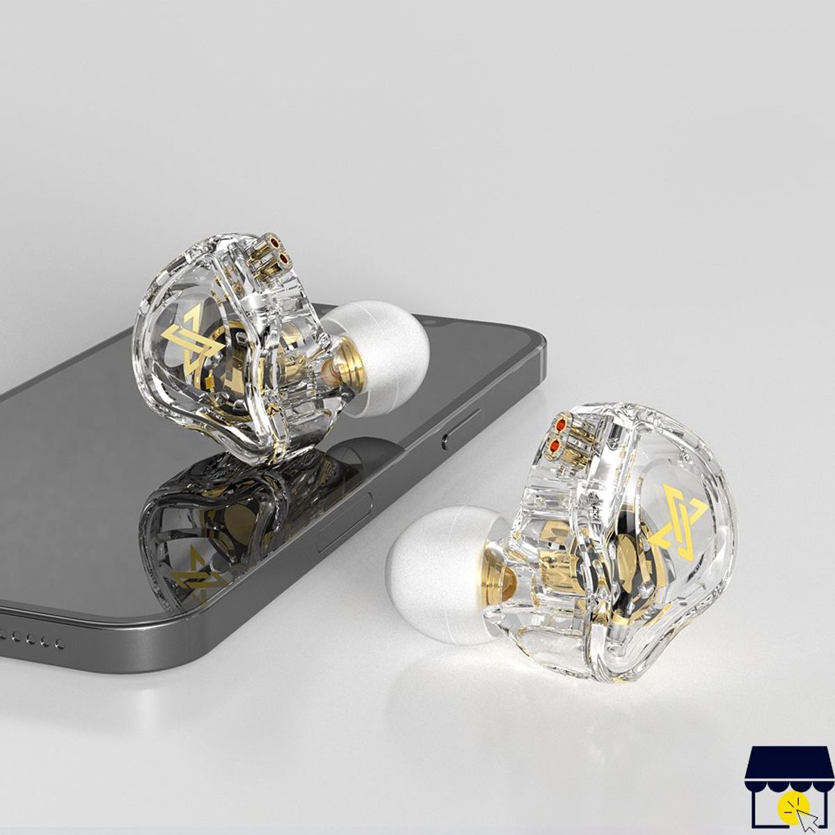 QKZ - Audifonos QKZ Q KZ AK6 Max +Bass - Transparente