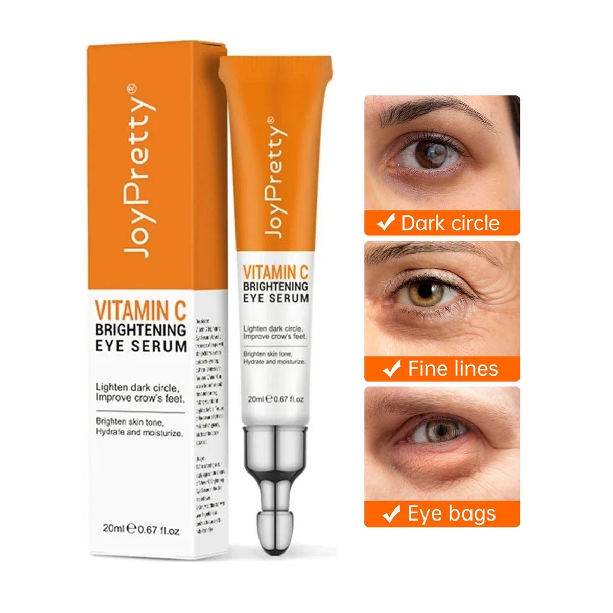 GENERICO - Crema Para Ojeras  y bolsas Con Vitamina C