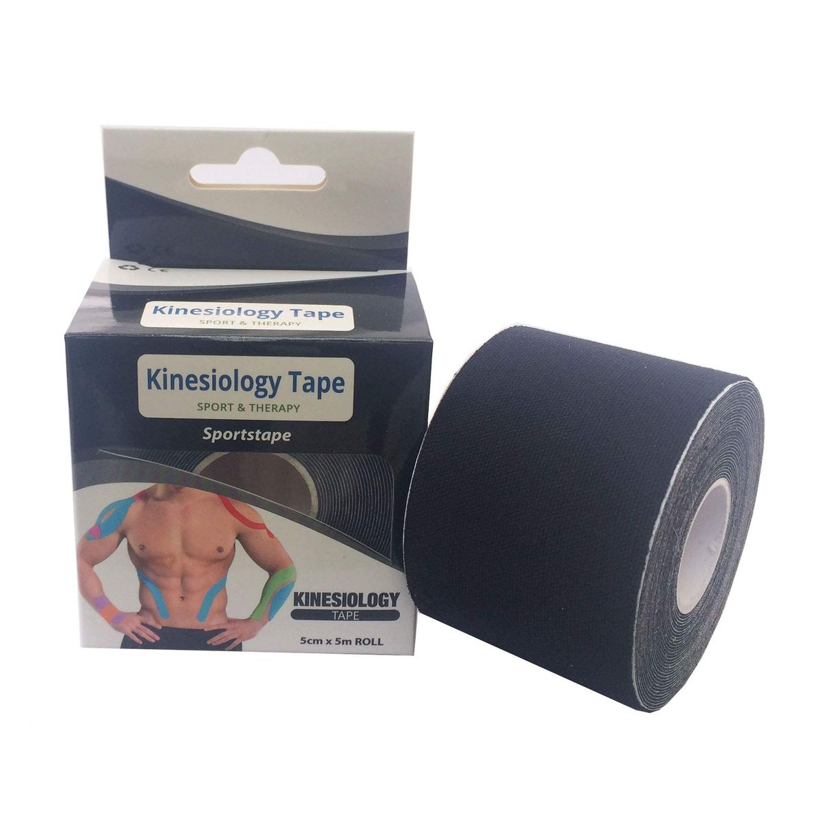 GENERICO - Cinta KinesiologíCa Neuromuscular 5M Soporte Para Atletas