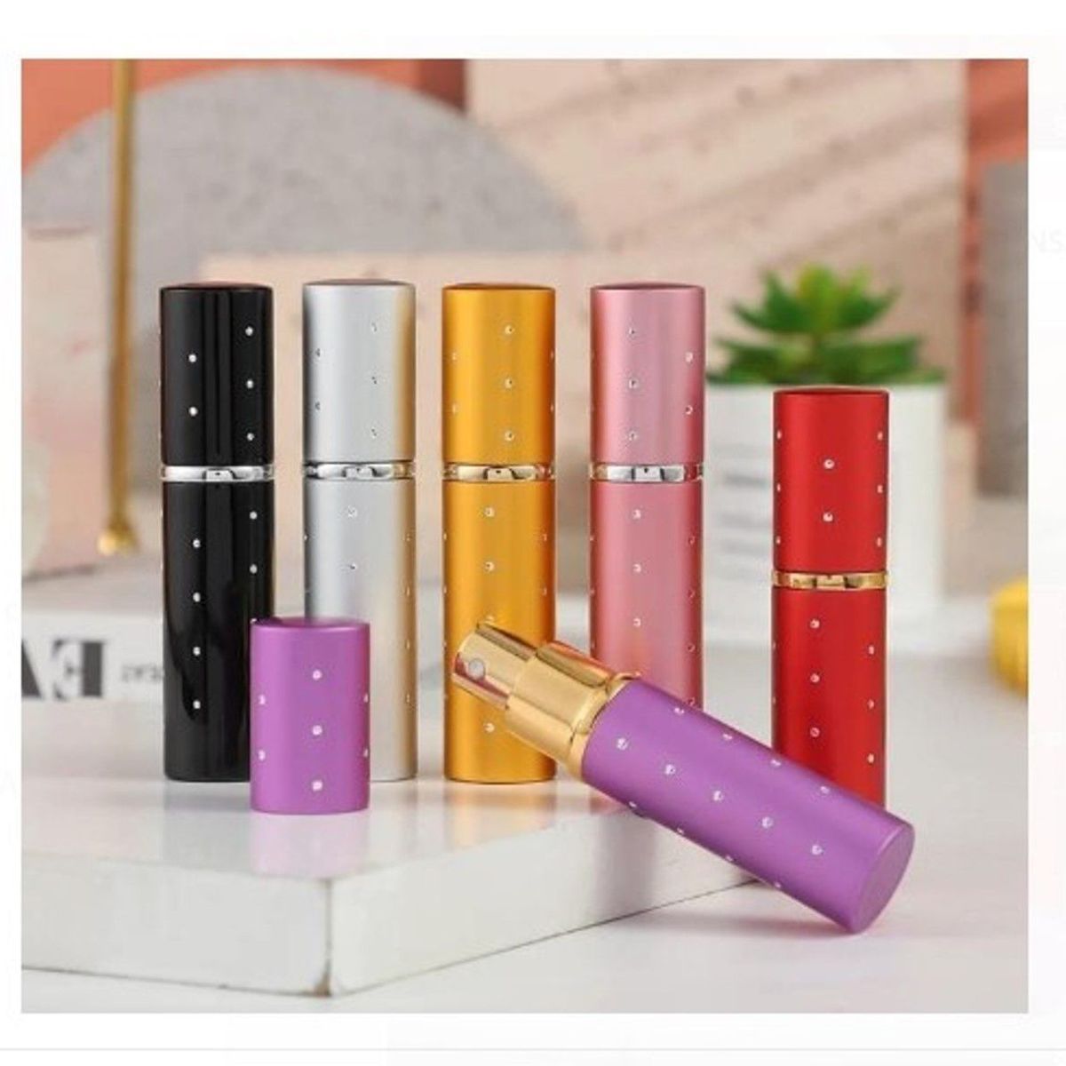 GENERICO - Atomizador Dispensador de perfume portátil recargable