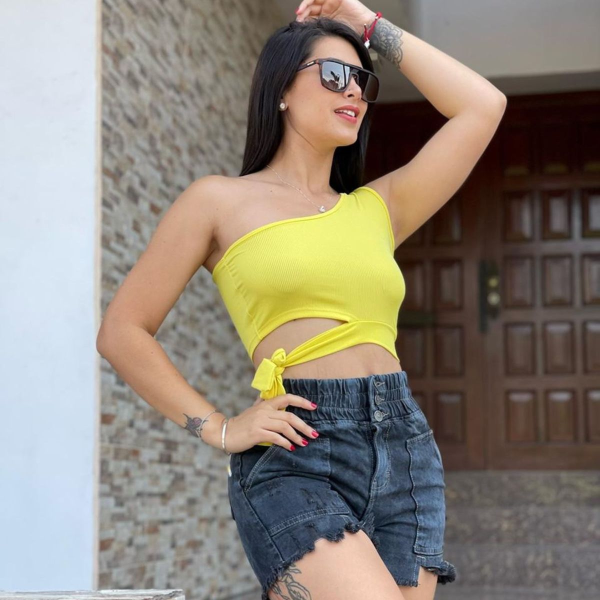 BENCUS JEANS - Short Denim Mujer Pick Nuevo