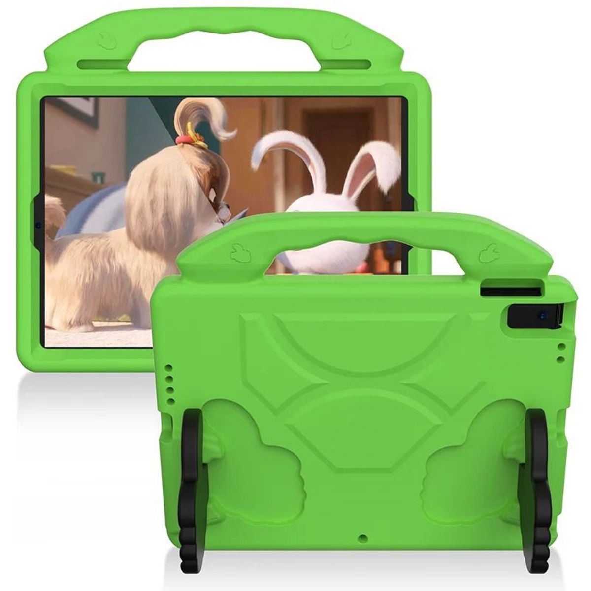 FUNDAANTIGOLPES - Funda de Goma con Diseño Like para Ipad 10ma generacion 10.9 Verde