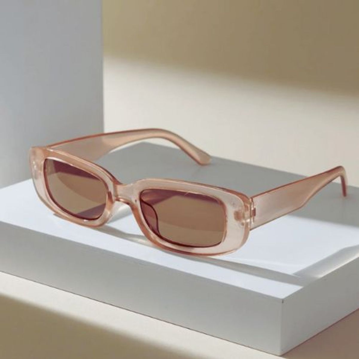 GENERICO - Gafas o lentes  de sol clasicas modelo retro color Rosado